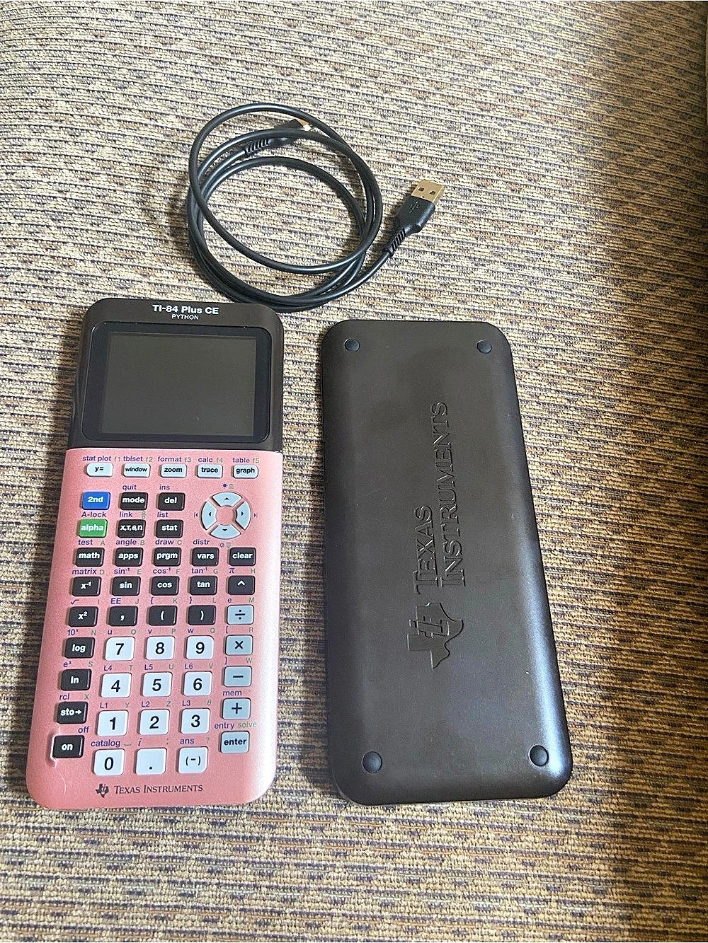 Texas Instruments TI-84 Plus CE Python Graphing Calculator Pink - Picture 3 of 3
